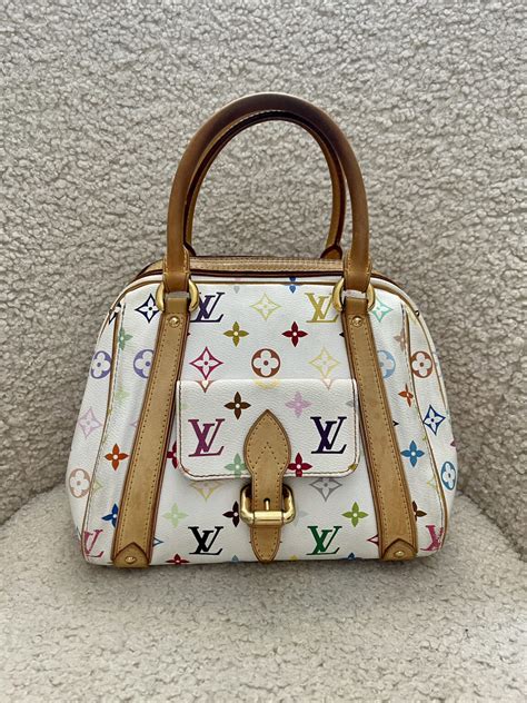 LOUIS VUITTON Monogram Multicolor Priscilla White